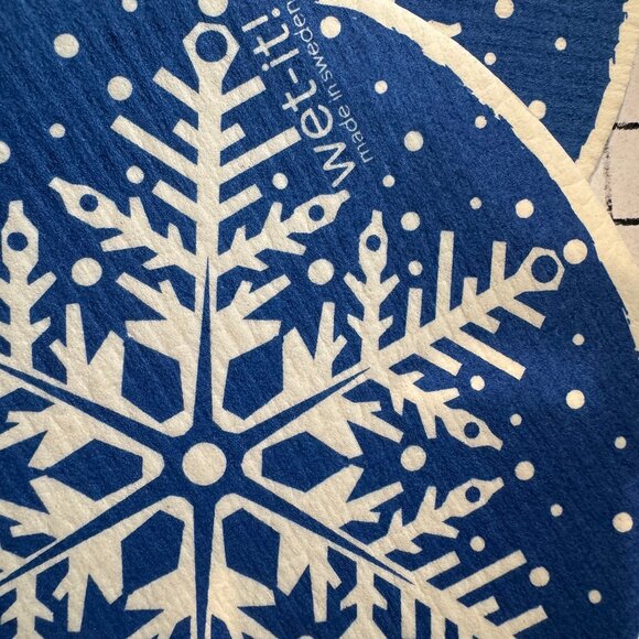 Wet-It! Swedish Treasures Round Dishcloth & Cleaning Cloth -Set of 2 - Picture 3 of 3